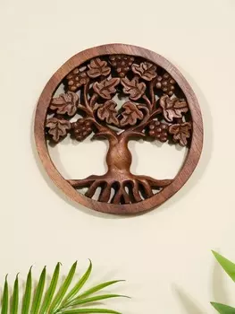 Панно «Древо жизни», дерево суар, 20202 см