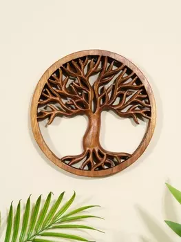 Панно «Древо жизни», дерево суар, 20202 см