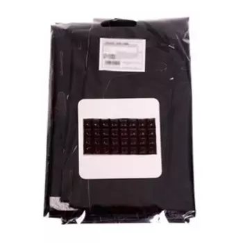 Панно фольгированное 74 х 142 см, 4 ряда, цвет чёрный