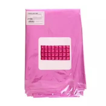 Панно фольгированное 74 142 см, 4 ряда, цвет розовый