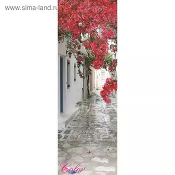 Панно "Красивый переулок" К-006 (1 полотно), 100x300 см