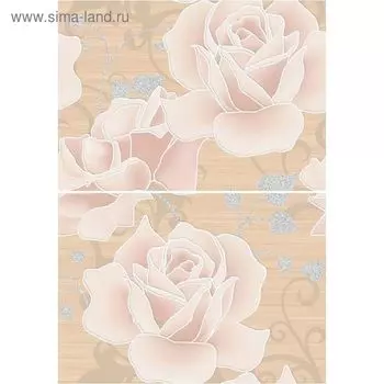 Панно Miranda MW2M452DT Flora (набор 2 шт.), многоцветное, 500х350 мм