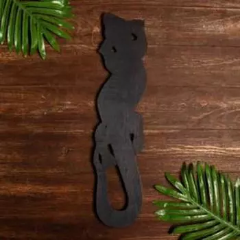 Панно настенное дерево "Геккон с яркими лапками" 1,2х11х50 см