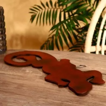 Панно настенное "Геккон" 25х1х50 см