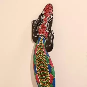 Панно настенное "Геккон африканский" 14х1х100 см