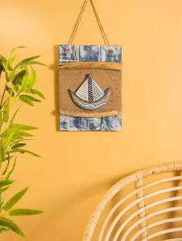 Панно плетёное «Кораблик», 24455 см