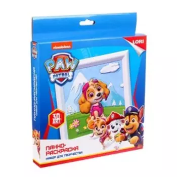 Панно-раскраска «Щенячий патруль» «Скай»