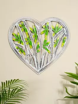 Панно резное «Сердце бамбук», 40400.6 см