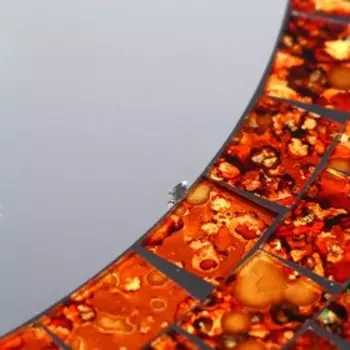 Панно зеркальное "Круг" 40х40х1 см