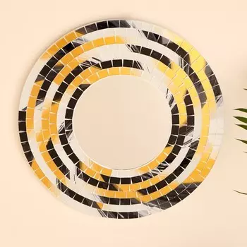 Панно зеркальное "Молоко" 40х1х40 см