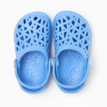 Пантолеты пляжные детские, размер 27, цвет голубой