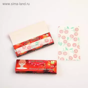 Папиросная бумага, аромат «Вишня», 7.64.5 см, 50 листов