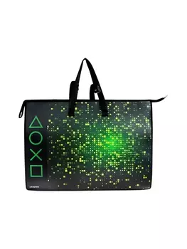 Папка А2 , 650х470х100 мм, deVENTE "Game", с ручками, пластиковая, молния сверху, внутренний карман