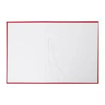 Папка А4 Calligrata "Дипломный проект", бумвинил, БЕЗ гребешка/сутаж, без листов, красная