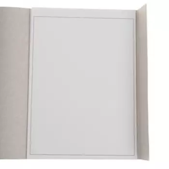 Папка для черчения А4, 10 листов, горизонтальная рамка, блок 200 г/м2