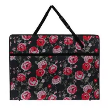 Папка для чертежей и рисунков для художников текстильная А1, с ручками, 920 х 680 х 40 мм, «Вдохновение», 2В1