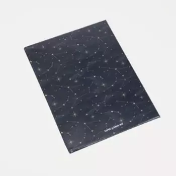 Папка для документов, 2 комплекта, цвет чёрный / белый