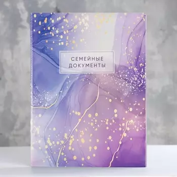 Папка для семейных документов, 4 комплекта документов, 19 карманов