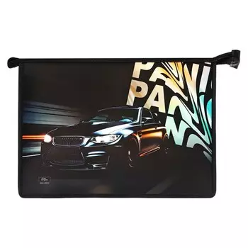 Папка для труда, А4, пластиковая, 2332.55.5 см «Тачка panic»