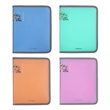 Папка для тетрадей на молнии А5+, ErichKrause "Matt Manga", до 250 листов, МИКС