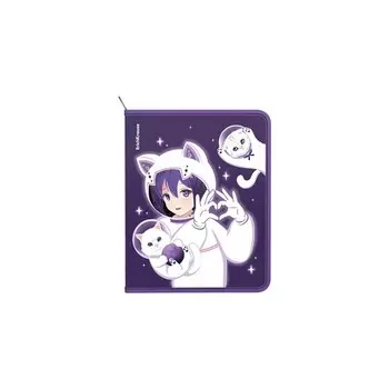 Папка для тетрадей на молнии А5+, 550 мкм, ErichKrause "Space Anime", до 250 листов