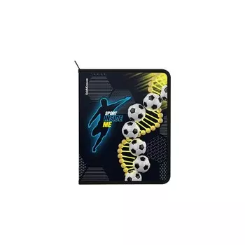 Папка для тетрадей на молнии А5+, 550 мкм, ErichKrause "Sport DNA", до 250 листов