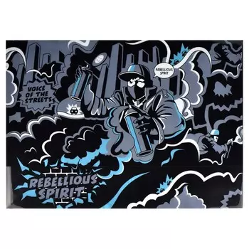 Папка-конверт на клапане, А4 (225 х 315 мм), 180 мкм,Феникс "Бунтарский дух"