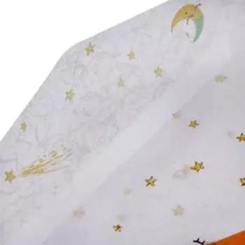 Папка-конверт на кнопке А4, 180 мкм "Волшебные лисы", пластик, МИКС