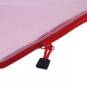 Папка-конверт на молнии Calligrata «Клеточка» А5, (240170 мм), МИКС