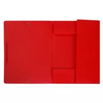 Папка на резинке А4, 500 мкм, Calligrata, корешок 4 мм, до 300 листов, тиснение «песок», МИКС