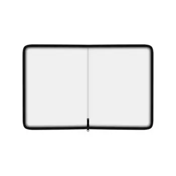 Папка пластик А5+ молния вокруг дизайн ErichKrause® Tulips, А5+ (в пакете по 4 шт.)