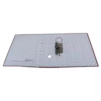 Папка-регистратор А4, 70 мм, ErichKrause Standard, собранная, этикетка на корешке, металлический кант, бордовая, вместимость 450 листов