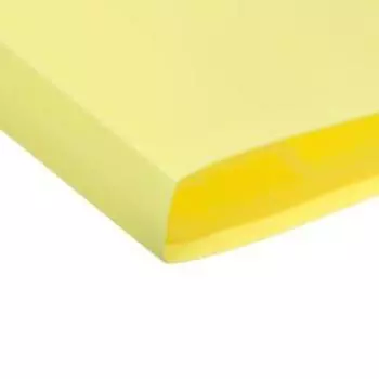 Папка с 30 вкладышами А4, 500 мкм, Calligrata, 15 мм, желтая ваниль