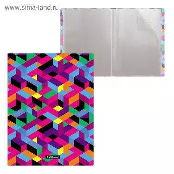 Папка с 30 вкладышами А4, 550 мкм, ErichKrause Disco Style, термосварка, с рисунком