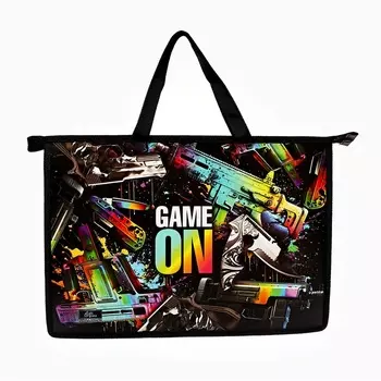 Папка для труда, А4, пластиковая, 33.523.55.5 см, Game on