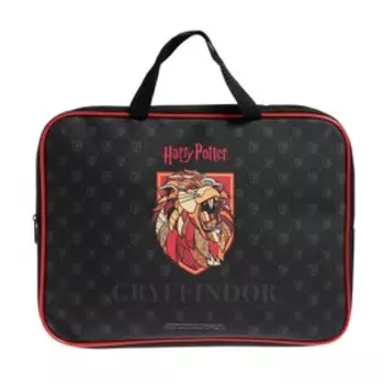 Папка с ручками текстильная А4, 350 х 260 х 40мм, Hatber "Гарри Поттер"