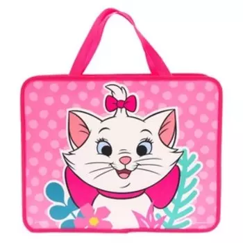 Папка с ручками А4, 33х26х7,5 см, пластик, Коты аристократы