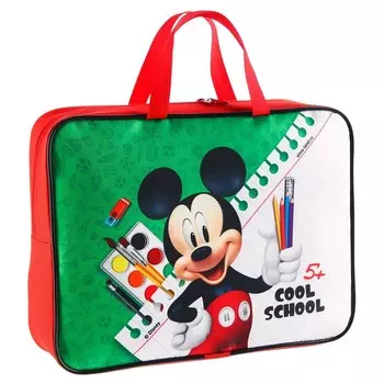 Папка с ручками текстильная А4, 352710 см, «Микки Маус»