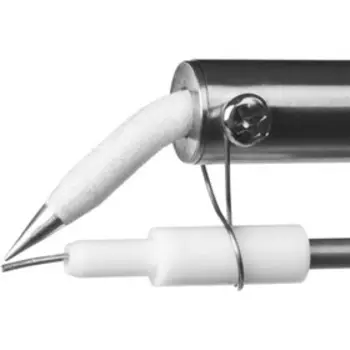 Паяльник-пистолет с подачей припоя ЗУБР Профессионал, 2 режима, d=1-3 мм, 30-60 Вт, 220 В