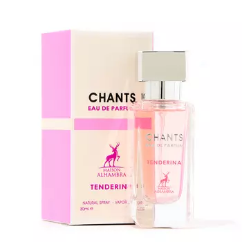 Парфюмерная вода женская Chants Tenderina (по мотивам Chanel chance eau Tendre clone), 30 мл