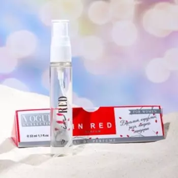 Парфюмерная вода женская "In Red", 33 мл