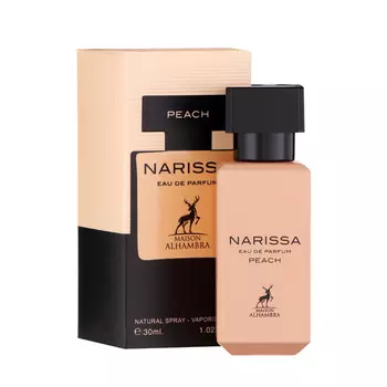 Парфюмерная вода женская Narissa Peach (по мотивам Narciso Ambre Narciso), 30 мл