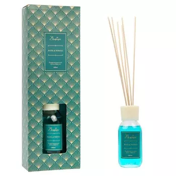 Парфюмированный аромадиффузор «Вещицы» Basil & neroli, 100 мл