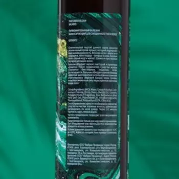 Парфюмированный бальзам балансирующий для смешанного типа волос "GIOVENTU", 250 мл