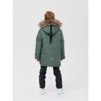 Парка для мальчика, рост 104 см, цвет хаки