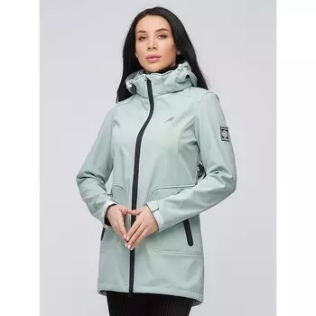 Парка женская, цвет салатовый, размер 44