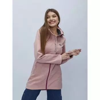 Парка женская, размер 42, цвет розовый