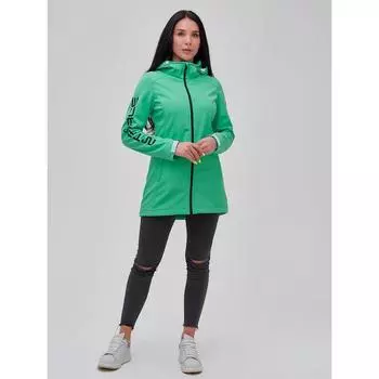 Парка женская, размер 42, цвет зелёный