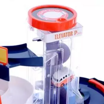 Парковка «Городской паркинг» с 3 машинками и вертолетом, лифт, свет и звук