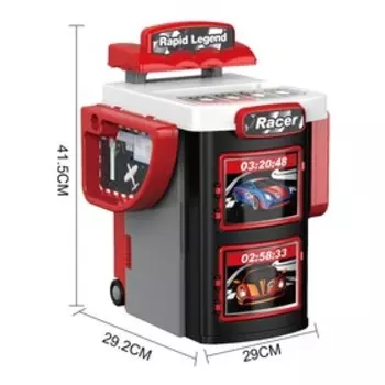 Парковка «Пит Стоп», с машинками, трансформируется в чемодан